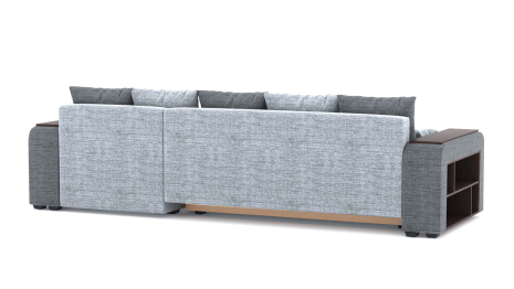 Диван-кровать угловой Дубай еврокнижка, рогожка