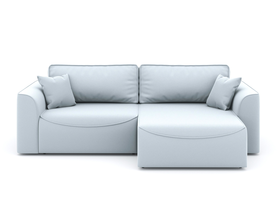 Мягкая мебель, Диван-кровать угловой Рафаэль еврокнижка НПБ, велюр