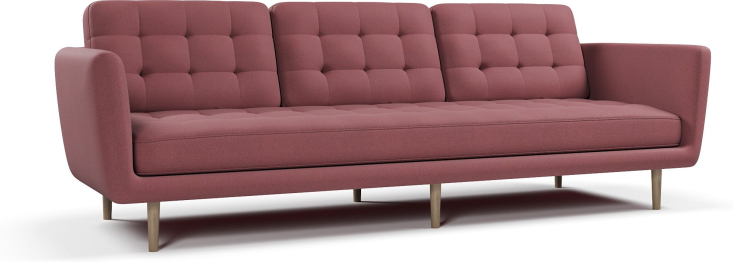Диван прямой нераскладной Неаполь 1, велюр