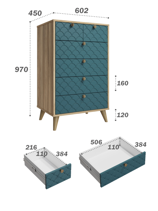 Комоды, Комод Велламо ВО-2