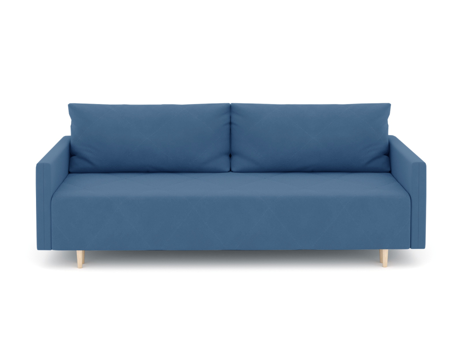 Диваны еврокнижки, Диван-кровать Милли с подлокотниками, велюр