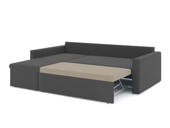 Диван-кровать угловой Турин дельфин, велюр