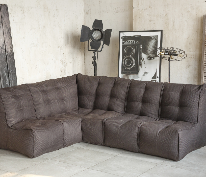 Диваны модульные, Модульный диван SHAPE (бескаркасный) угловой +3