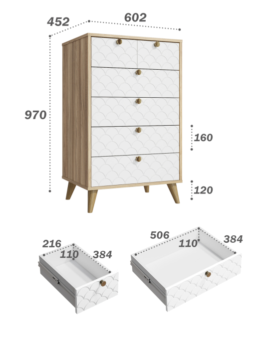 Комоды, Комод Велламо ВО-2