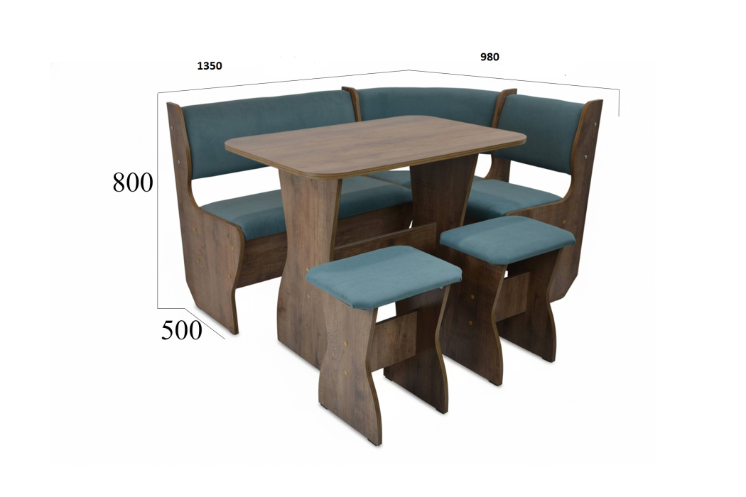Диваны угловые кухонные, Диван угловой Алёнка-5