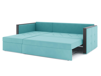 Диван-кровать угловой Даймонд дельфин, велюр