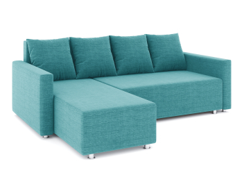 Диван-кровать угловой Челси еврокнижка, рогожка