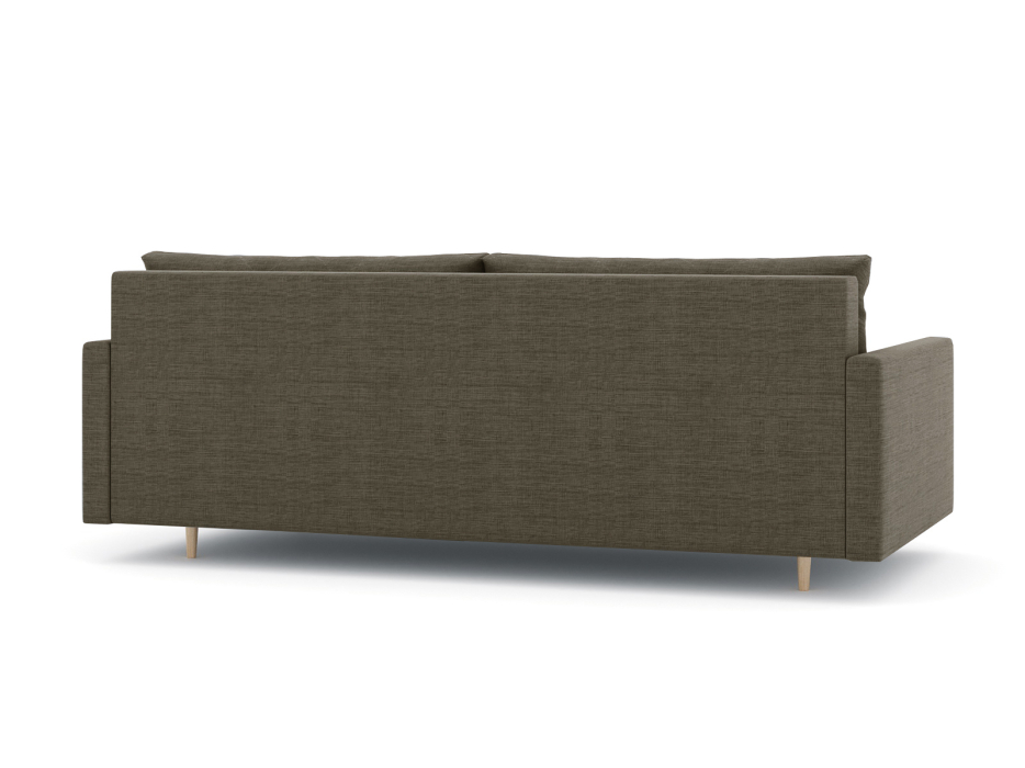 Диваны еврокнижки, Диван-кровать Милли с подлокотниками, рогожка Люкс