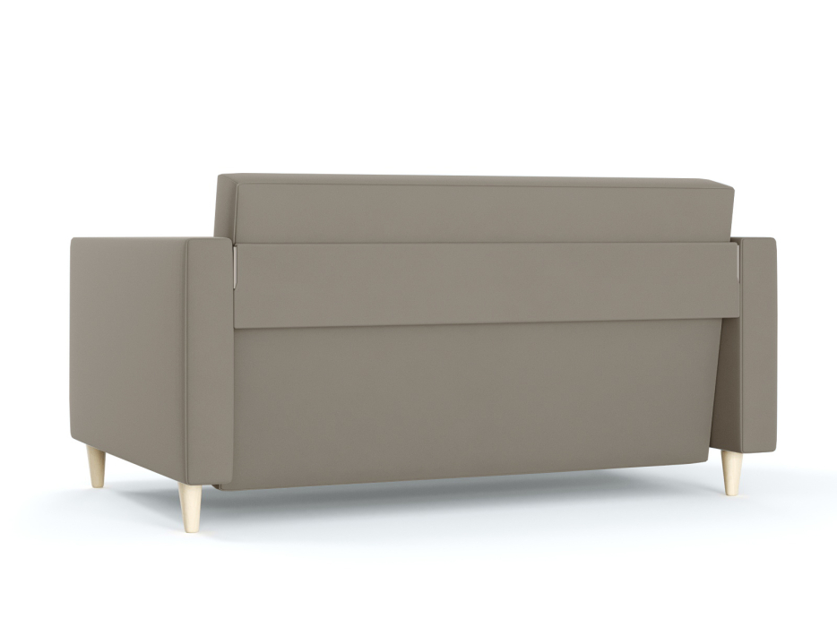 Диваны еврокнижки, Диван-кровать еврокнижка Квадро, велюр