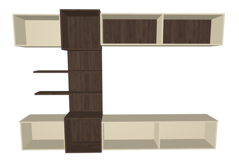 Стенки для гостиной, Модульная гостиная Стелла композиция 4
