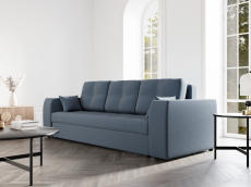 Диваны с ящиком для белья, Прямой диван Сенатор-1 ППУ, велюр