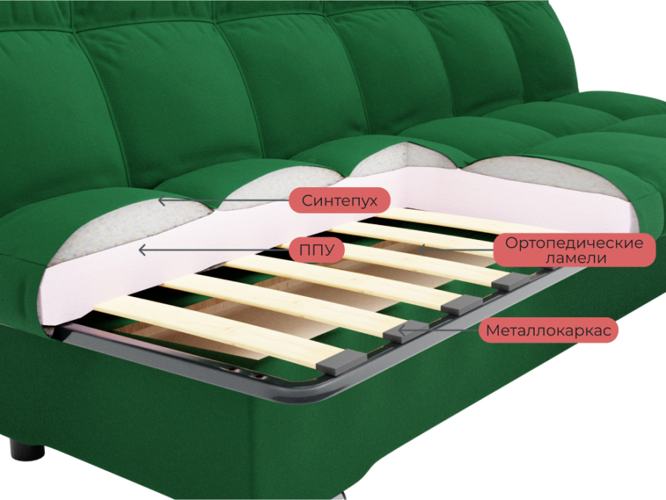 Диваны книжки, Прямой диван Финка,книжка,велюр