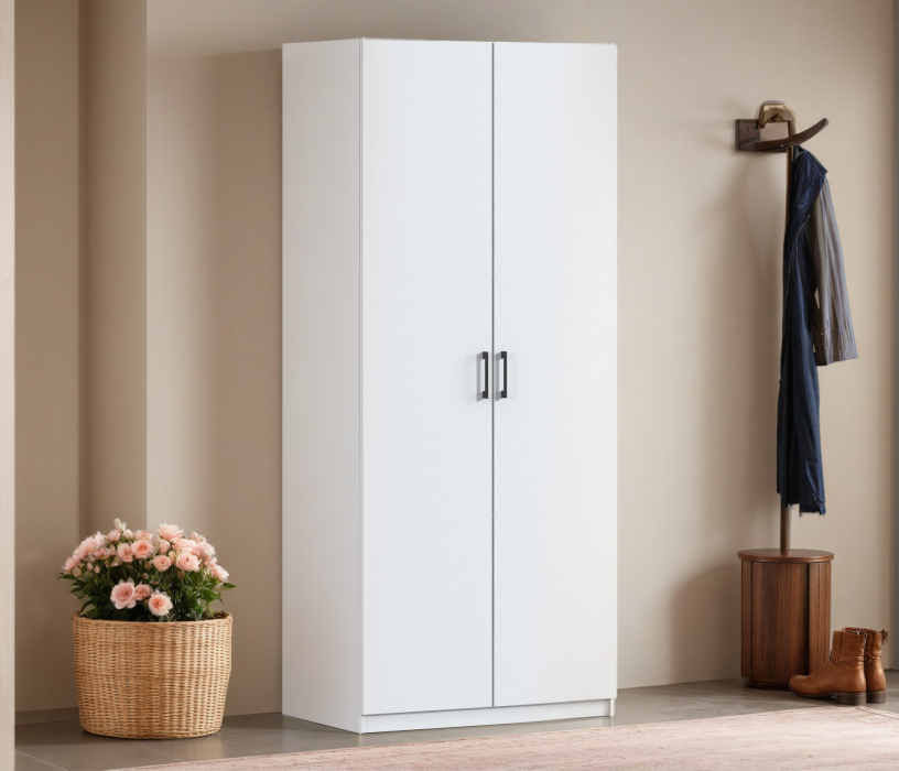 В спальню, Шкаф двухдверный Макс 1000 мм, вариант №5 (ЛДСП)