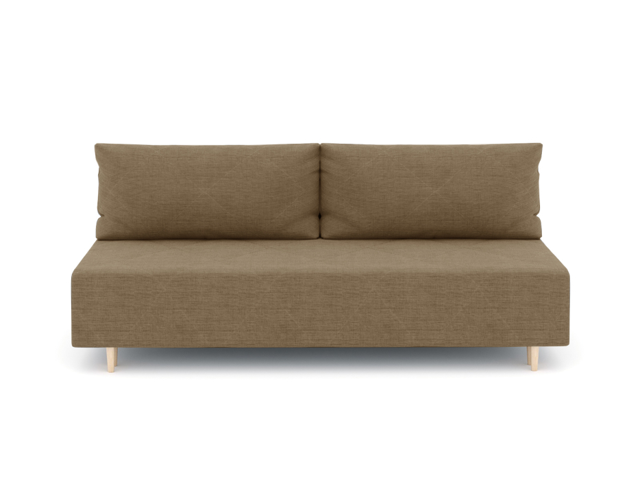 Диваны еврокнижки, Диван-кровать Милли без подлокотников, рогожка Люкс