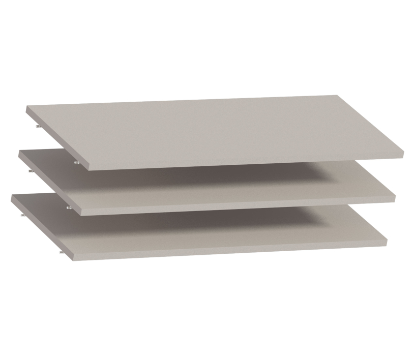 Сити, Комплект полок 766*310 Сити СБ-2936 (3шт)