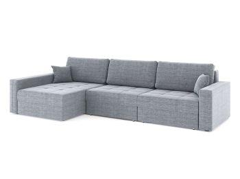 Диван-кровать угловой Брест 3 секции еврокнижка, рогожка