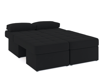 Диван-кровать угловой Оливер еврокнижка-трансформер, велюр