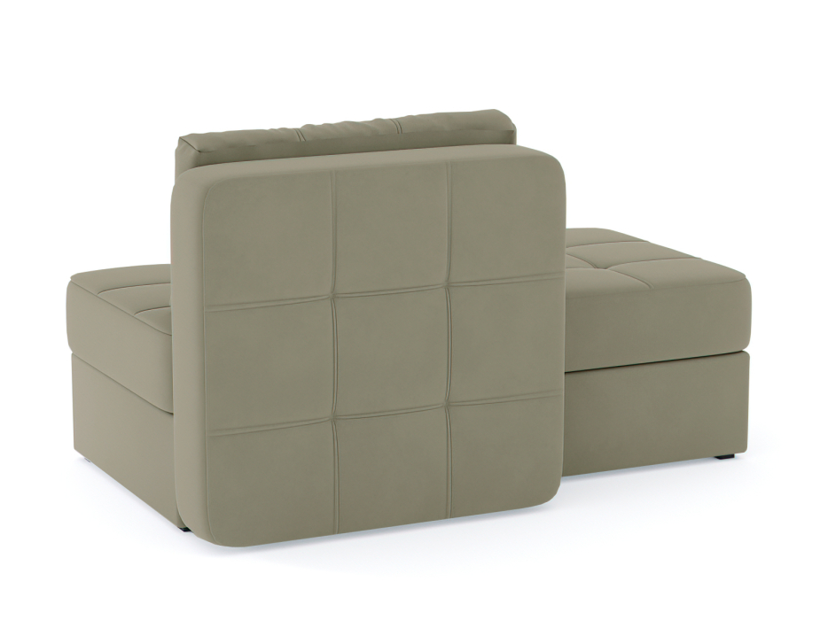 Диваны еврокнижки, Диван-кровать еврокнижка трасформер Оливер Уно, велюр