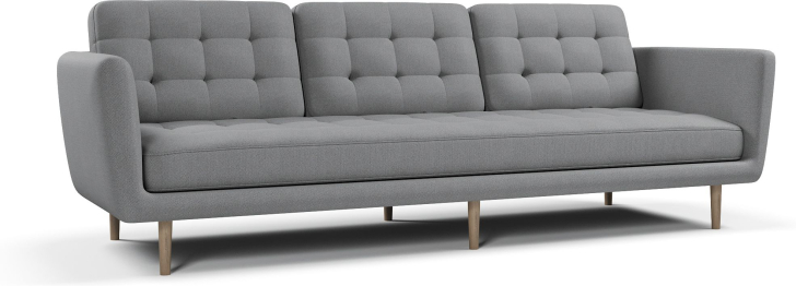 Диван прямой нераскладной Неаполь 1, велюр