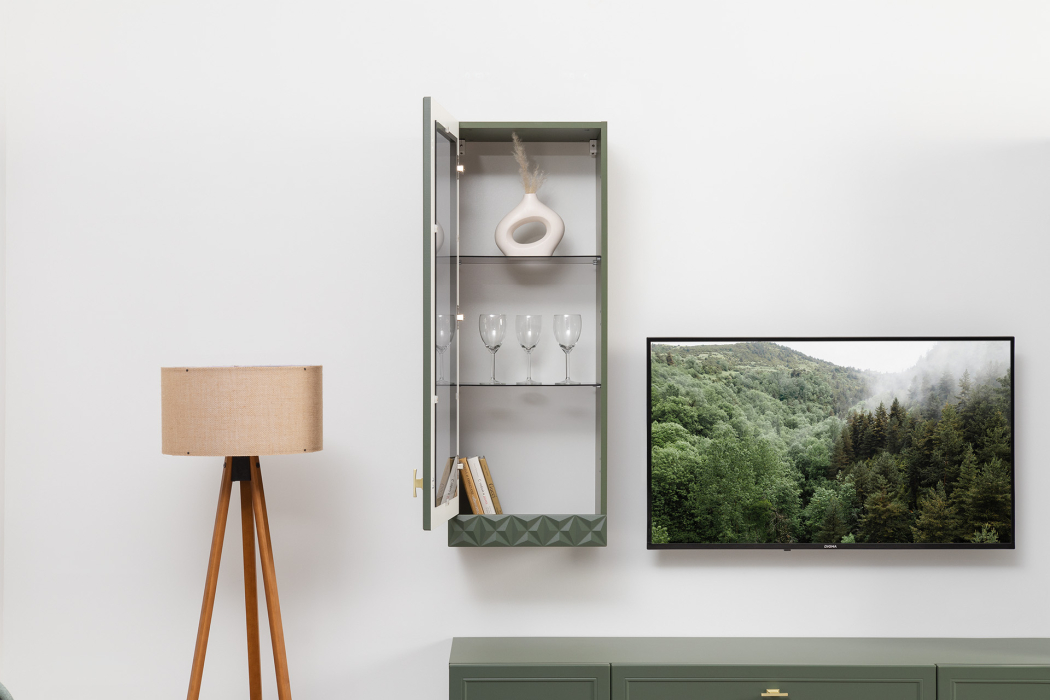 Настенные полки, Шкаф навесной Марион 16.334