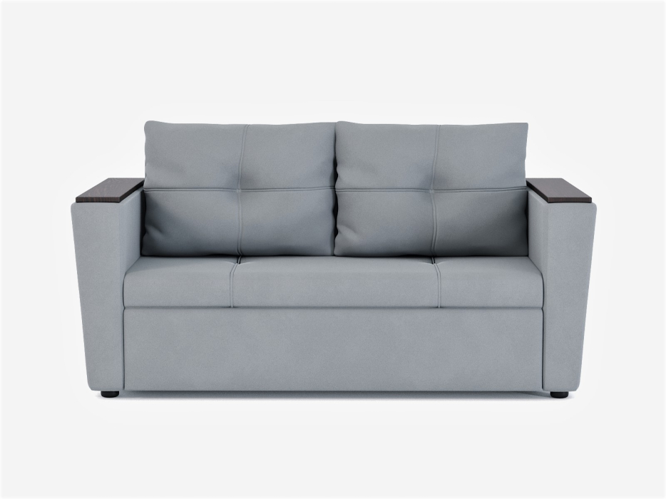 Диваны еврокнижки, Диван-кровать Дубай Майами еврокнижка-трехсекционная, велюр