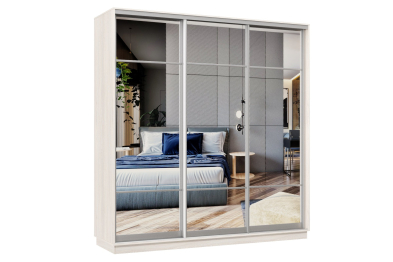 Шкаф-купе Премьер Лайт 34 (11;11;11) трехдверный