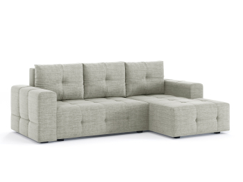 Диван-кровать угловой Прадо, еврокнижка, рогожка Люкс