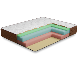 Матрас Здоровый сон-Макс в скрутке 1200х1900