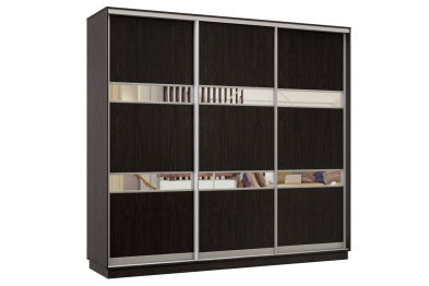 Шкаф-купе Премьер 34 (15;15;15) трёхдверный