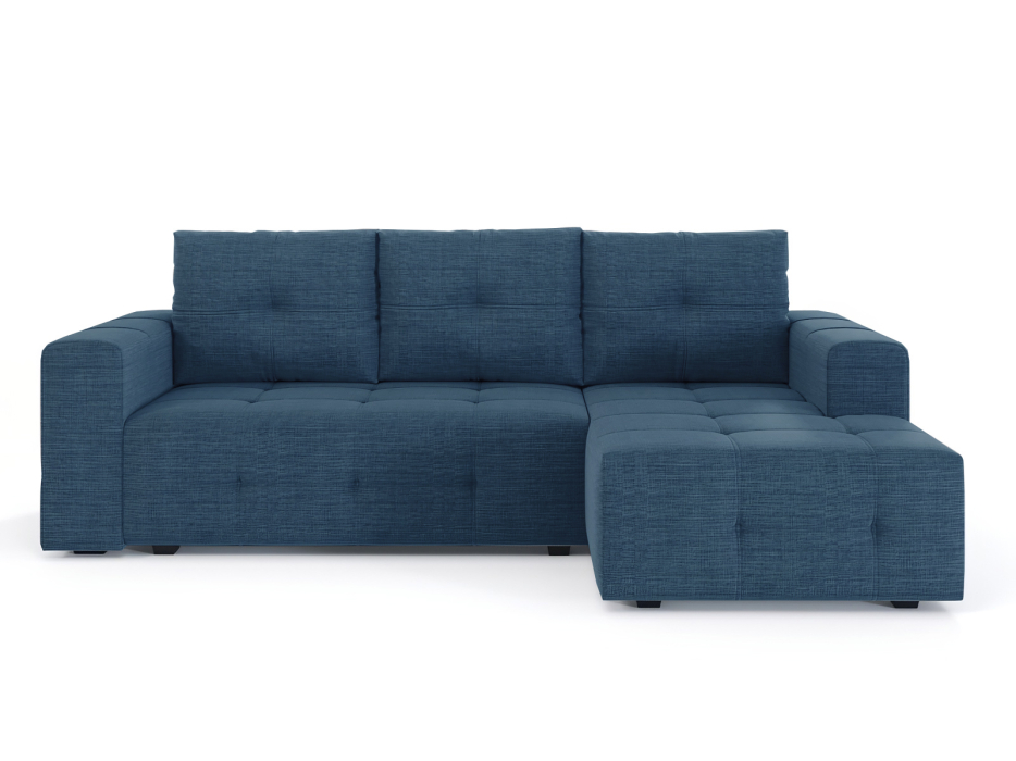 Диваны угловые в гостиную, Диван-кровать угловой Прадо, еврокнижка, рогожка Люкс