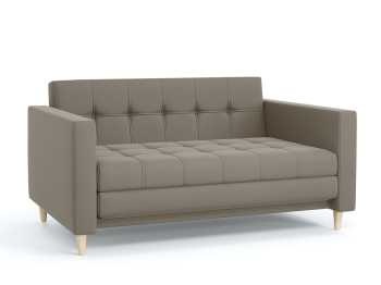 Диван-кровать еврокнижка Квадро, велюр