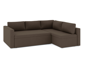 Диван-кровать угловой Мансберг дельфин, велюр