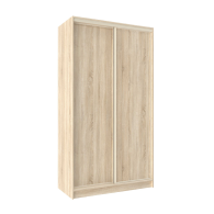 Шкафы-купе 2-х дверные, Шкаф-купе 2-дв  Домашний 1200 лдсп/лдсп  (в2295*ш1232*г595)