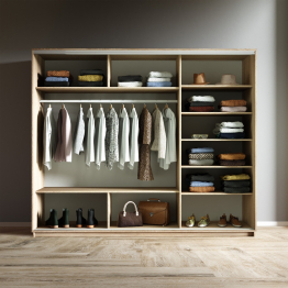 Шкаф-купе Экспресс 3-х дверный Фотопечать Калейдоскоп Стекла 210х60х220